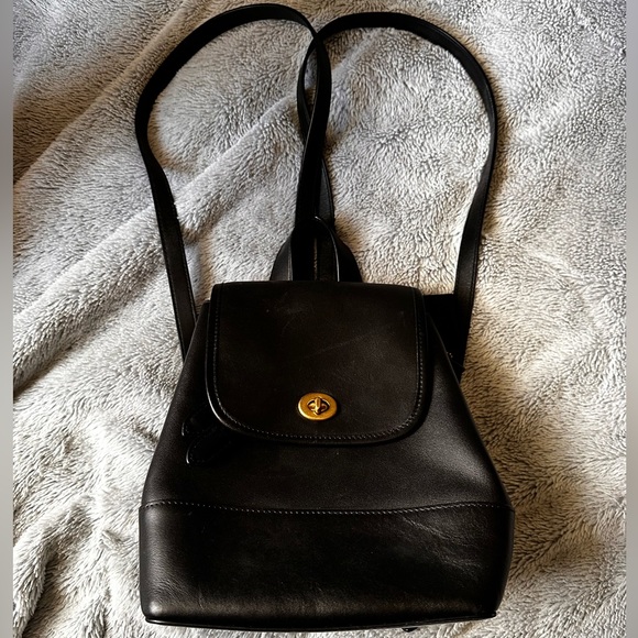 Coach Leather backpack - Picture 9 of 9